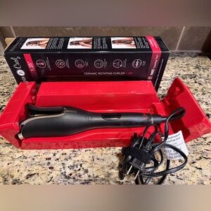 CHI Spin N Curl Ceramic Rotating Curling Iron 1.25”